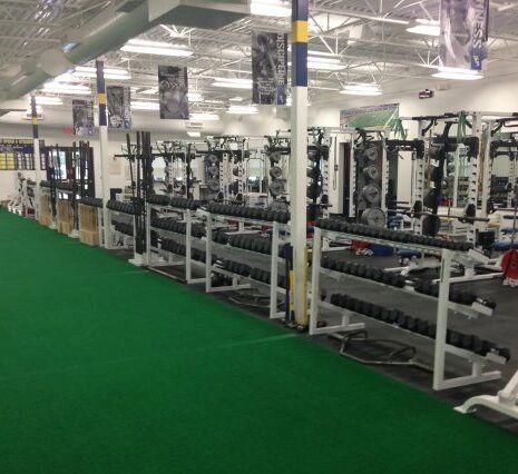 Weight room outfitted by Bodies Elite - Wichita Collegiate